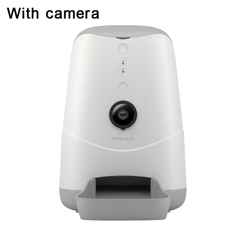 Smart Pet Feeder With HD Camera & App Control – Auto Feed & Talk to Your Pet Remotely