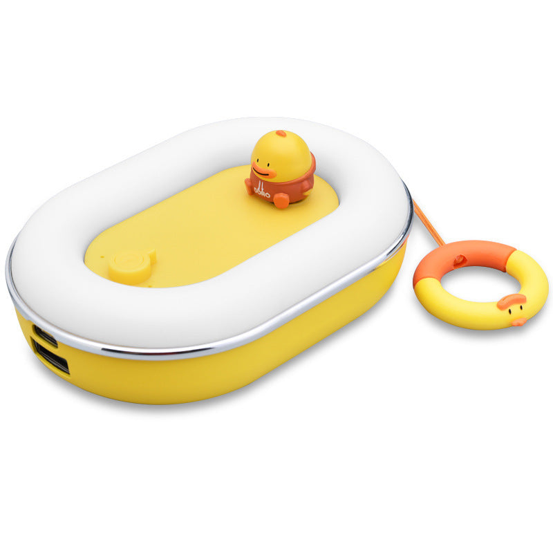 Portable Rechargeable LED USB Pocket Hand Warmer & Power Bank