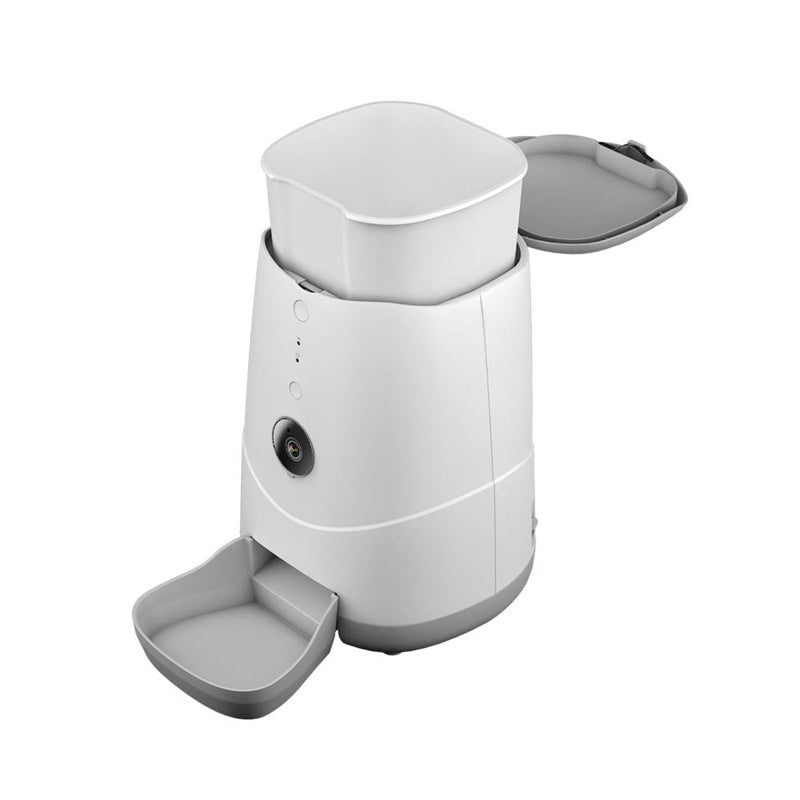 Smart Pet Feeder With HD Camera & App Control – Auto Feed & Talk to Your Pet Remotely